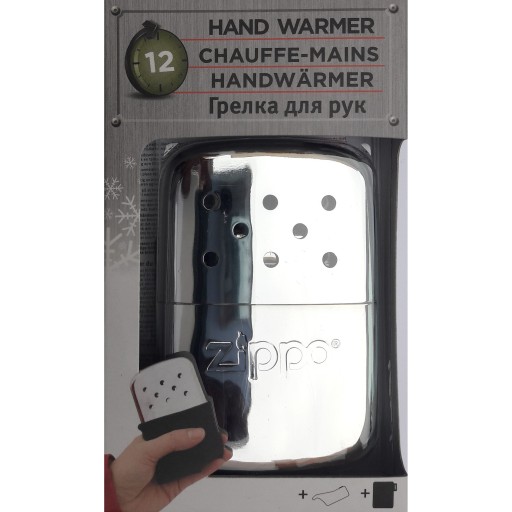 Карманная грелка для рук 12ч ZIPPO Chrome