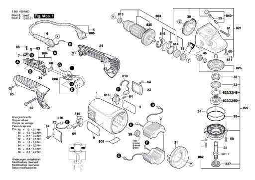 Переключатель Bosch GWS 20 21 22 23 24 25 26 PWS 1900