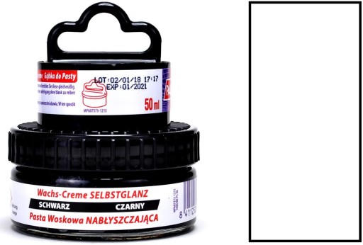 G11-98 BORDOWA PASTA + GĄBKA DO BUTÓW SKÓRZANYCH