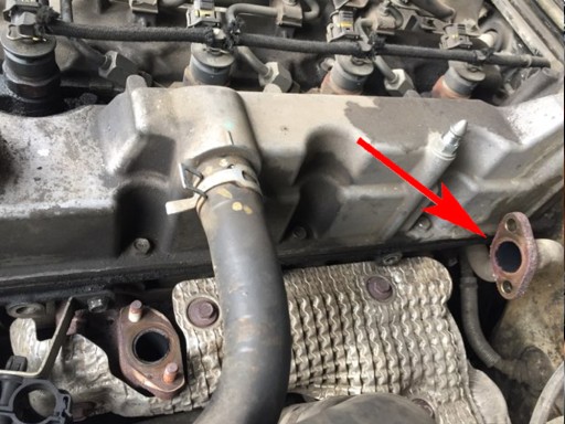 Заглушка 616 EGR Ford Ranger Mazda 2.5 3.0 TDCi
