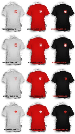 Koszulki POLSKA koszulka KIBICA POLSKI t-shirt M