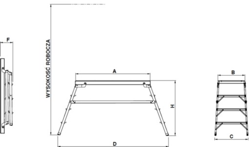 Рабочая платформа TP452 Drabex