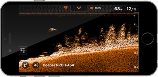 ОРИГИНАЛЬНЫЙ WIFI ЭХОНАР DEEPER PRO ECHOSONAR