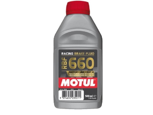 Тормозная жидкость RBF 660 RACING MOTUL 0,5 л