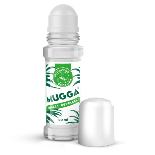 MUGGA MUGA ROLL-ON 20% DEET 50ml DLA DZIECI OD 12 LAT NA KOMARY KLESZCZE