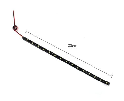 Światła dzienne, elastyczne taśmy LED 30cm 15SMD R