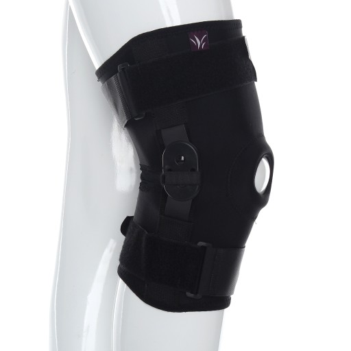 KNEE BRACE стабилизатор коленного сустава с закрытыми шинами, размер L