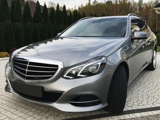 Накладка на бампер Mercedes E-Class W212