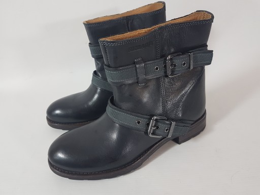SEBAGO BOTKI DAMSKIE SKÓRA NATURAL 35