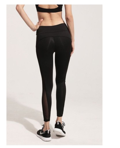 Legginsy Leginsy z siateczką PUSH UP siłownia XL