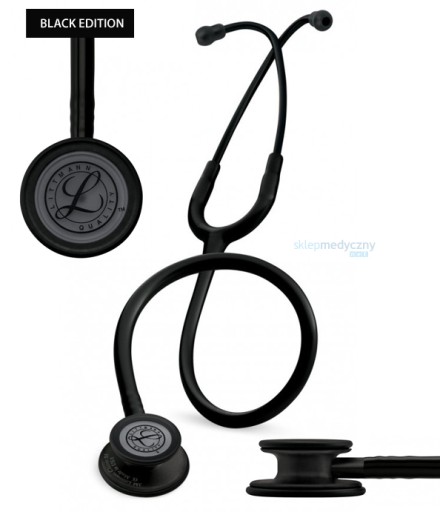 Стетоскоп 3M Littmann Classic III BLACK EDITION + ЧЕХОЛ