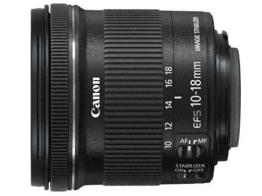 CANON EF-S 10–18 мм f/4,5–5,6 IS STM – НОВИНКА