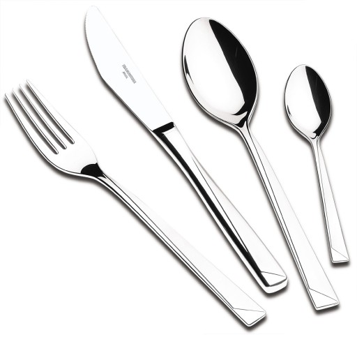 TRAMONTINA 3x Łyżka stołowa 20cm Stainless DALLAS