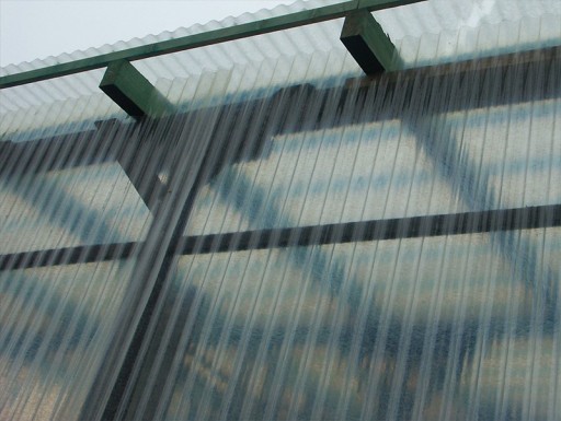 Poliester płyta falista pcv pvc w rolce 1 x 10 m