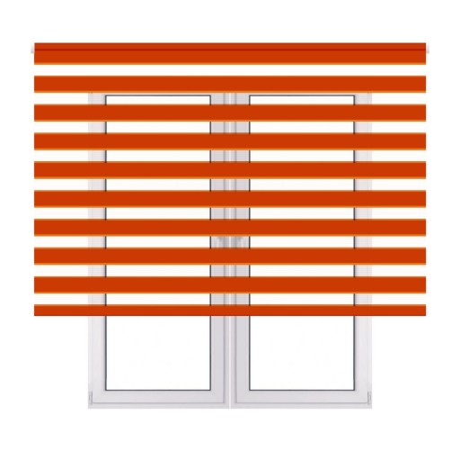Рулонная штора «День и Ночь» FREE HANGING WALL 143x170