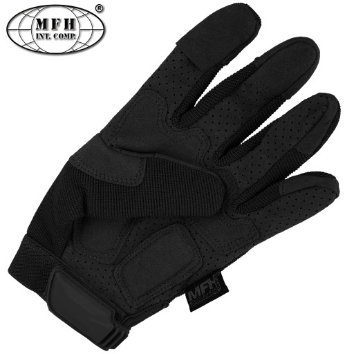 ТАКТИЧЕСКИЕ ПЕРЧАТКИ MFH ACTION Glove III ЧЕРНЫЕ M