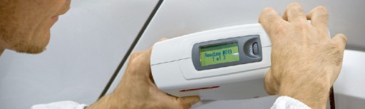 Измерение базы DuPont Pearl со спектрофотометром 53