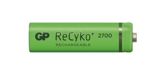 4 аккумулятора GP Recyko+ AA R6 2700 1,2 В, 2600 мАч