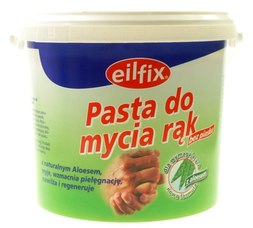 Eilfix Pasta BHP do mycia rąk Aloe Vera aloes 5 L