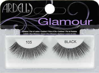 ARDELL GLAMOUR 105 ЧЕРНЫЕ ПОЛНЫЕ РЕСНИЦЫ НА ПОЛОСКЕ