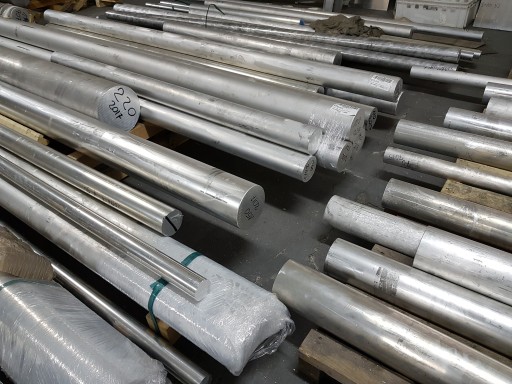 Aluminium, pręt aluminiowy fi 40 mm PA6 2017A T4