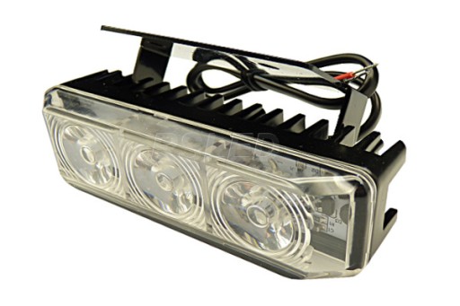 4 Lampa LED ZESTAW stroboskop KOGUT miga 12V 24V