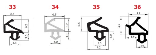 VEKA S-1127A Уплотнитель оконный, СЕРЫЙ