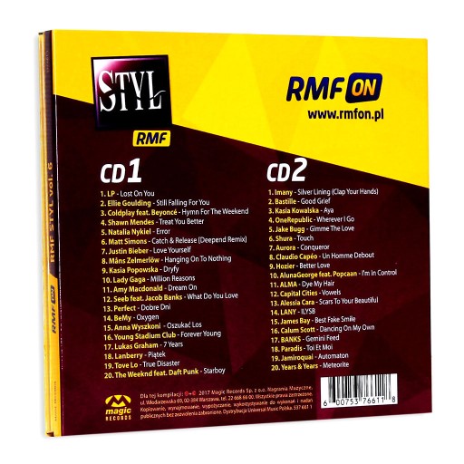 Rmf Styl vol.6 - 2 CD LP IMANY HOZIER COLDPLAY TOP