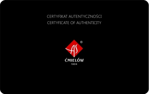 Фарфоровая статуэтка Силач - AS Ćmielów