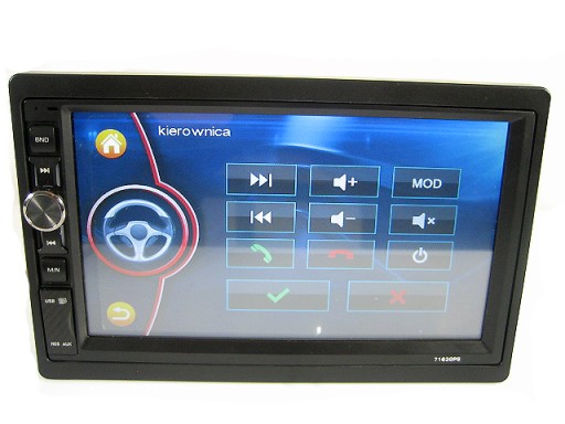 НАВИГАЦИОННОЕ РАДИО 2DIN С МИКРОФОНОМ SEAT LEON TOLEDO ALHAMBRA