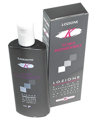 Тоник Lozione K + шампунь для седых волос