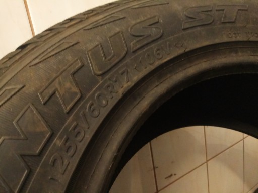 R17 255/60 106 В Hankook Ventus ST 9,1 мм