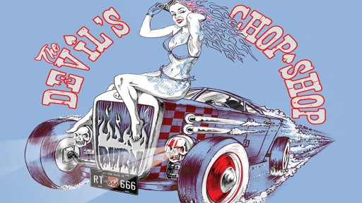 FOTOTAPETA AUTO HOT ROD 17A FL 152x104 F1354