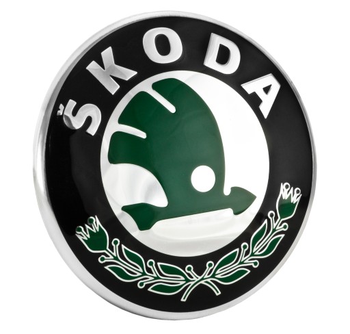 ZNAK EMBLEMAT SKODA FABIA II OCTAVIA II 2 PRZÓD OE