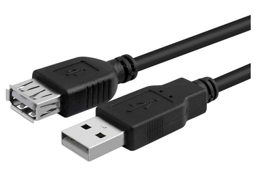 USB-УДЛИНИТЕЛЬНЫЙ КАБЕЛЬ 2 м — USB-разъем в пределах досягаемости