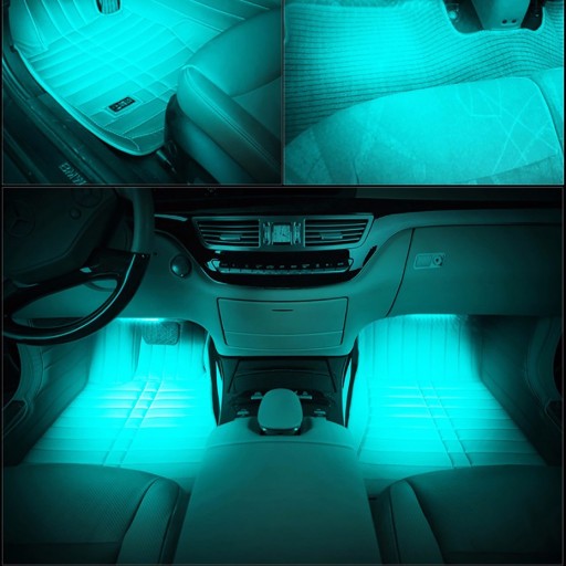 ОСВЕЩЕНИЕ КАБИНЫ 4x9 RGB МУЗЫКАЛЬНЫЙ ЗВУКОВОЙ ДАТЧИК