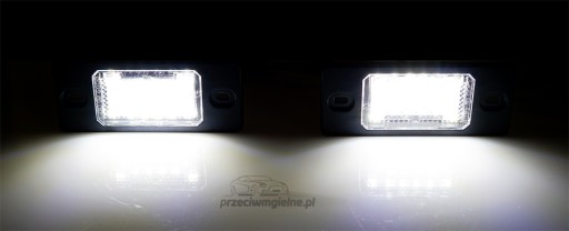 PORSCHE CAYENNE 02-10 LAMPKI TABLICY REJESTR. LED