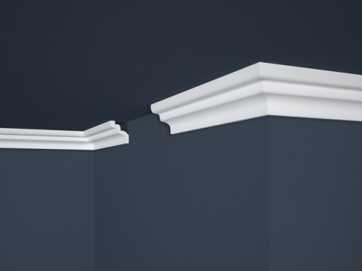 Гладкая белая 3x4cm Flade Strip.