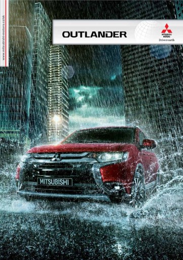 Mitsubishi Outlander проспект 2017 Чехия