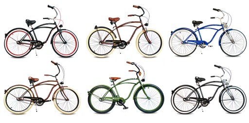 DESIGN A BIKE Beach CRUISER мужские RoyalBi 26 передач Shimano ретро цвета