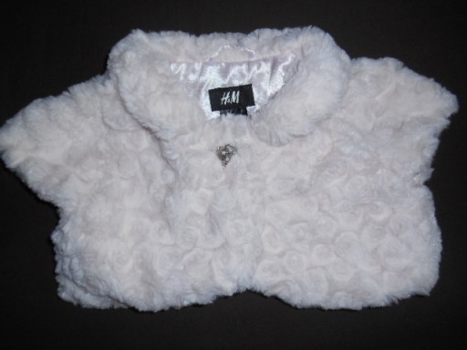 H&M CUTE FUR BALLERO 92