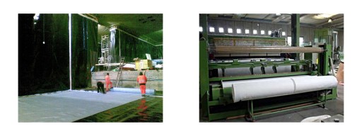 Геотекстильный PES500C толщина под бассейном 2x35M от AJJ