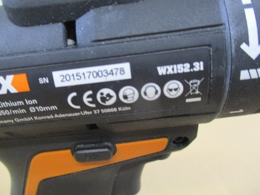 Wiertarka wkrętarka WORX WX 152 16V