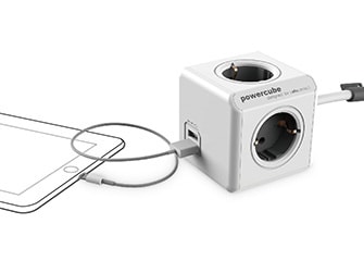 PowerCube Original USB-разветвитель, СЕРЫЙ
