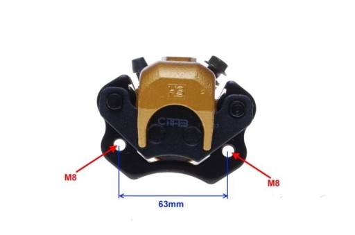 Bashan 200 250 ATV LONCIN EAGLE LYDA - передний суппорт + тормозные колодки