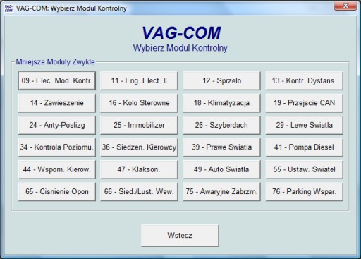 KKL VAG INTERFACE + ПОЛЬСКИЙ VAG 2.5 + АДАПТЕР 2x2