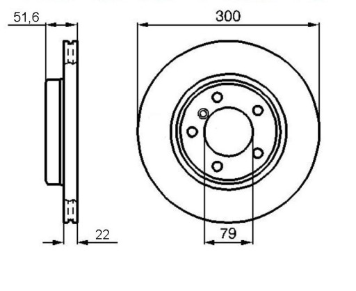 MIKODA 0431 GT ДИСКИ, КОЛОДКИ BMW 3 E46 перед 300мм