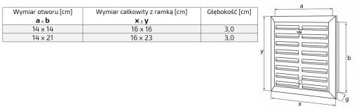 Решетка вентиляционная 14х21, черная, регулируемая EWR