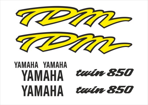 Наклейки YAMAHA TDM 850 — от duboisi