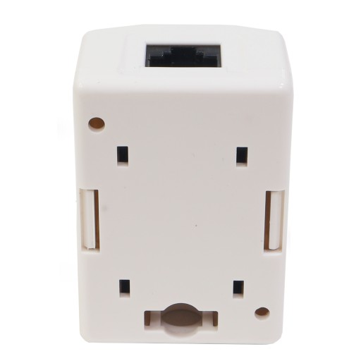 Gniazdo teleinformatyczne natynkowe UTP RJ45 kat.5 białe